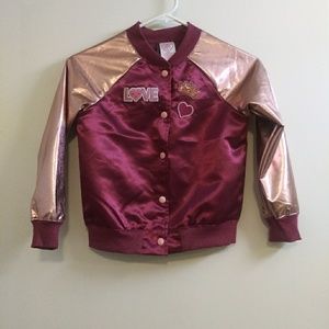 Jackets & Coats - Grls sz 7 bomber style jacket Jackets & Coats - Grls sz 7 bomber style jacket